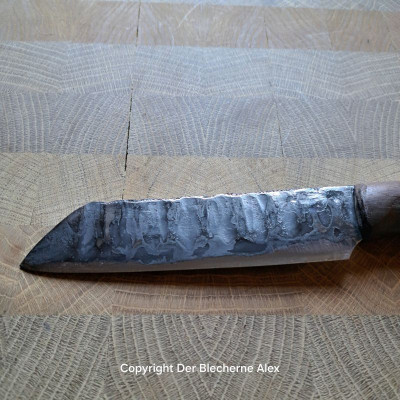 Küchenmesser/ Beil mit Mammutknochen-Griff Küchenmesser/ Beil mit Mammutknochen-Griff