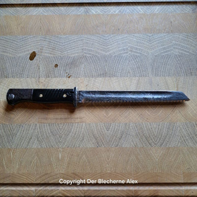 Brotmesser aus einem Bajonett K98 des 2WK Brotmesser aus einem Bajonett K98 des 2WK