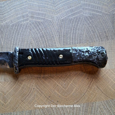 Brotmesser aus einem Bajonett K98 des 2WK Brotmesser aus einem Bajonett K98 des 2WK