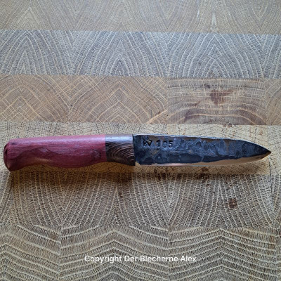 Outdoormesser mit Klinge aus einer 105er Haubitze des 1WK
