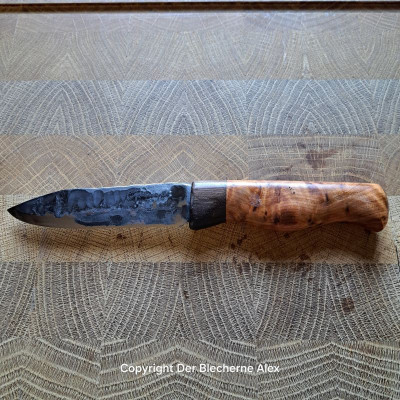 Outdoormesser mit Klinge aus einer 105er Haubitze des 1WK