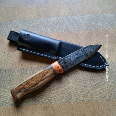 Outdoormesser Königstiger mit Mammutknochen Nr. 69
