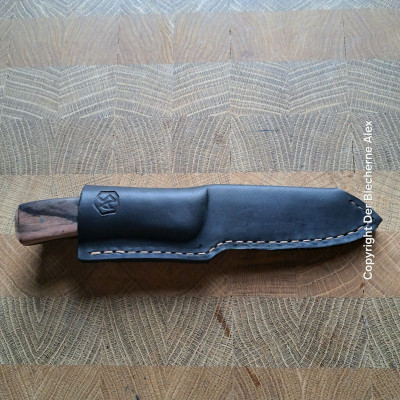 Outdoormesser mit Klinge HE 177 mit Ebenholz