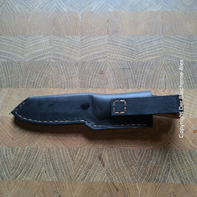 Outdoormesser mit Klinge HE 177 mit Ebenholz
