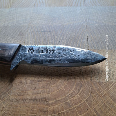 Outdoormesser mit Klinge HE 177 mit Ebenholz