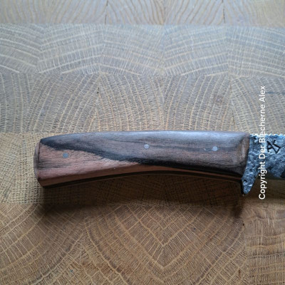 Outdoormesser mit Klinge HE 177 mit Ebenholz