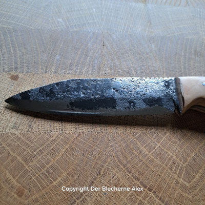 Outdoormesser mit Klinge HE 177 mit Maserbirke