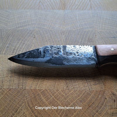 Outdoormesser mit Klinge HE 177 mit Ebenholz