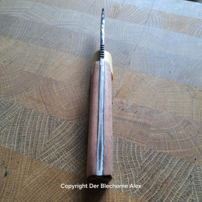 Outdoormesser mit Klinge HE 177 mit Ebenholz