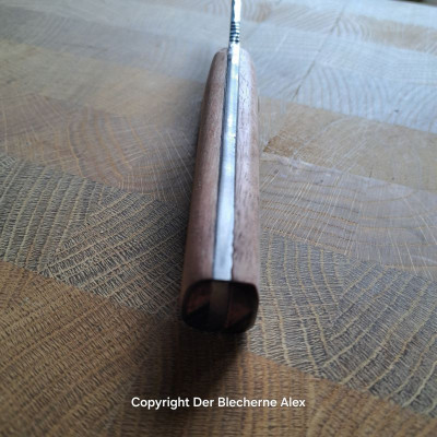 Outdoormesser mit Klinge HE 177 mit Ebenholz