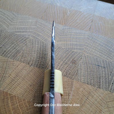 Outdoormesser mit Klinge HE 177 mit Ebenholz