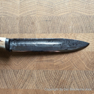 Küchenmesser aus der Klinge eines deutschen Bajonett aus dem 1WK