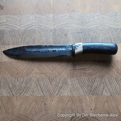Küchenmesser aus der Klinge eines deutschen Bajonett aus dem 1WK
