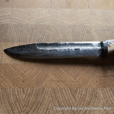 Küchenmesser aus der Klinge eines deutschen Bajonett aus dem 1WK