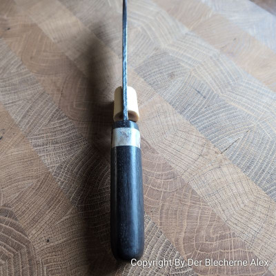 Küchenmesser aus der Klinge eines deutschen Bajonett aus dem 1WK