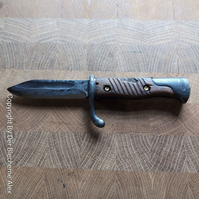 Outdoormesser Bajonett 98 des 1WK