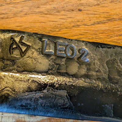 Outdoormesser mit Klinge aus Leo2 der Bundeswehr Outdoormesser mit Klinge aus Leo2 der Bundeswehr