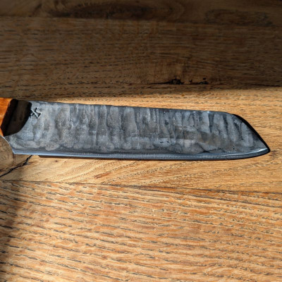 Küchenmesser aus Kohlenstoffstahl 1.2003 mit Marokkanischer Thujaknolle