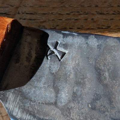 Küchenmesser aus Kohlenstoffstahl 1.2003 mit Marokkanischer Thujaknolle