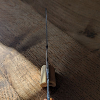 Küchenmesser aus Kohlenstoffstahl 1.2003 mit Marokkanischer Thujaknolle