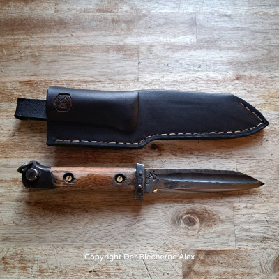 Jagd-/Outdoormesser aus altem Bajonett M95 Nr. 13