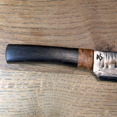 Küchenmesser aus 1.2235 mit Flusseiche