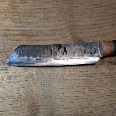 Küchenmesser aus 1.2235 mit Flusseiche