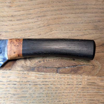 Küchenmesser aus 1.2235 mit Flusseiche