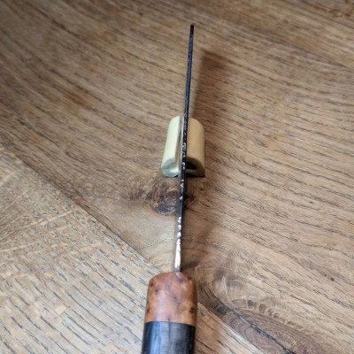 Küchenmesser aus 1.2235 mit Flusseiche