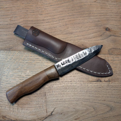 Outdoormesser mit Klinge aus dem Geschützrohr des Leopard 2 der BW