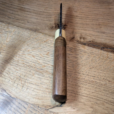 Outdoormesser mit Klinge aus dem Geschützrohr des Leopard 2 der BW