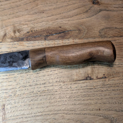 Outdoormesser mit Klinge aus dem Geschützrohr des Leopard 2 der BW