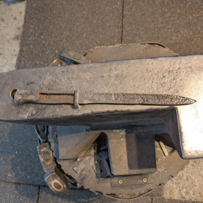 Outdoormesser Bodenfund-Bajonett K98 des 2WK. Eine absolute Rarität die ihre eigene Geschichte erzählt!