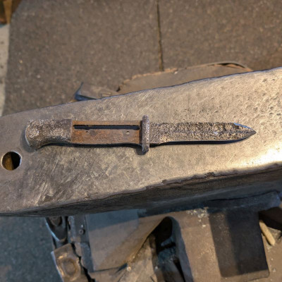 Outdoormesser Bodenfund-Bajonett K98 des 2WK. Eine absolute Rarität die ihre eigene Geschichte erzählt!