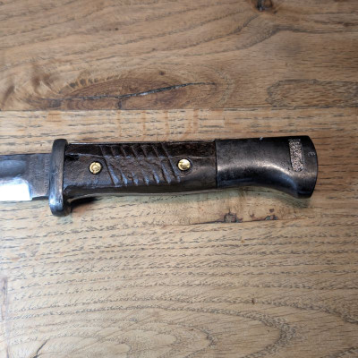 Outdoormesser Bodenfund-Bajonett K98 des 2WK