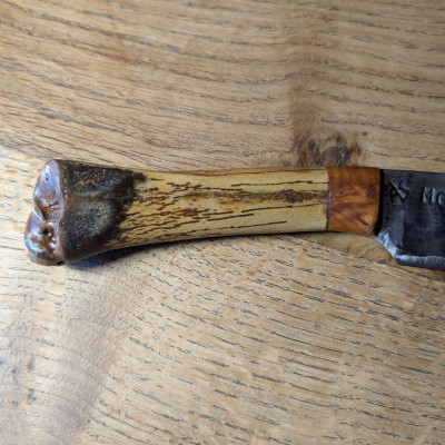 Absolutes Küchenmesser Unikat mit Eiszeitgriff