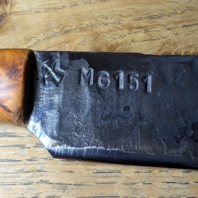 Absolutes Küchenmesser Unikat mit Eiszeitgriff