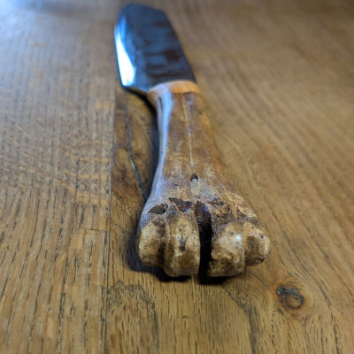 Absolutes Küchenmesser Unikat mit Eiszeitgriff