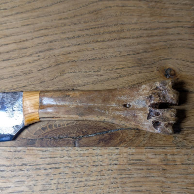 Absolutes Küchenmesser Unikat mit Eiszeitgriff