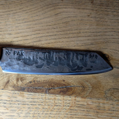 Absolutes Küchenmesser Unikat mit Eiszeitgriff