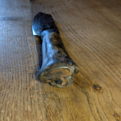 Absolutes Küchenmesser Unikat mit Eiszeitgriff