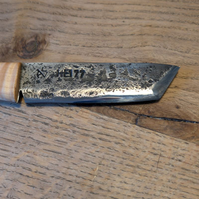 Allzweck oder Outdoormesser Tanto mit Riegelahorn