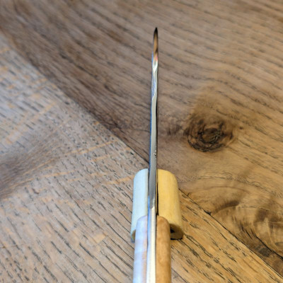 Allzweck oder Outdoormesser Tanto mit Riegelahorn