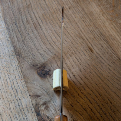 Küchenmesser Küchenbeil aus Wolframstahl mit marokkanischer Thujaknolle