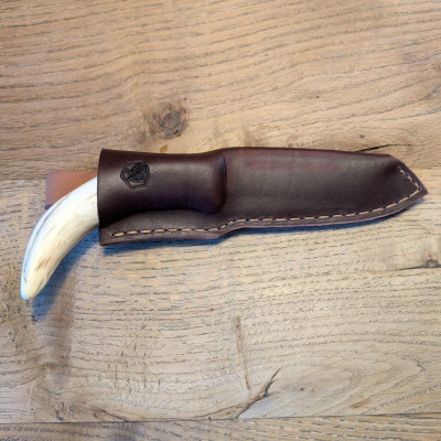 Allzweck/Outdoormesser PAK 3,7cm 2WK mit Warzenschweinhauer