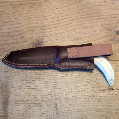 Allzweck/Outdoormesser PAK 3,7cm 2WK mit Warzenschweinhauer