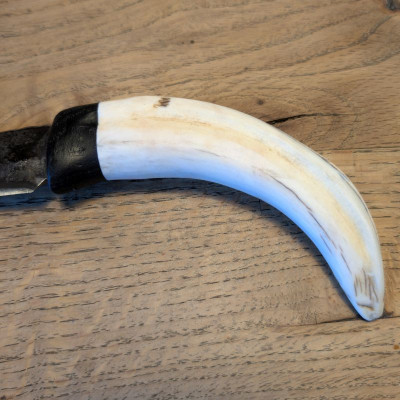 Allzweck/Outdoormesser PAK 3,7cm 2WK mit Warzenschweinhauer