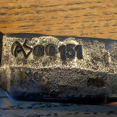 Allzweck/Outdoormesser PAK 3,7cm 2WK mit Warzenschweinhauer und Kamelsohle