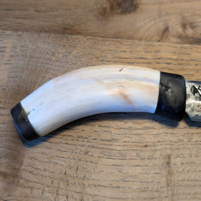 Allzweck/Outdoormesser PAK 3,7cm 2WK mit Warzenschweinhauer und Kamelsohle