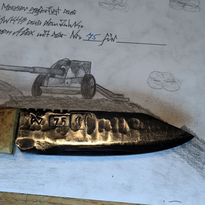 Allzweckmesser Königstiger 2WK und Robinie
